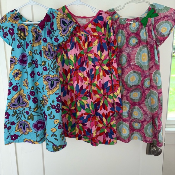 Hanna Andersson dress bundle sz 120 6-7 NWOT EUC - Picture 1 of 14